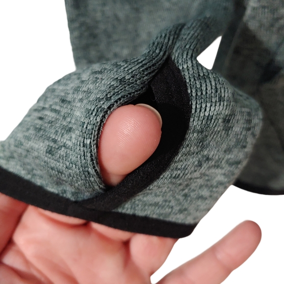 NIKE Dri-Fit Women's Pullover Hoodie Fleece Lined Heathered Green Size Small - Picture 7 of 10